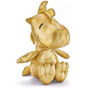 Peanuts Woodstock Gold Metallic Plush - Peanuts 70th Anniversary  14”